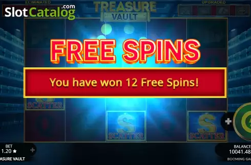 Скрин8. Treasure Vault слот