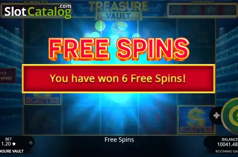 Скрин9. Treasure Vault слот