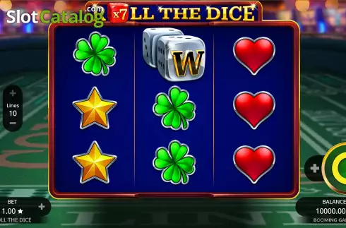 Скрин3. Roll the Dice (Booming Games) слот