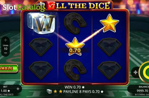 Скрин4. Roll the Dice (Booming Games) слот