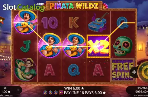 Скрин4. Pinata Wildz слот
