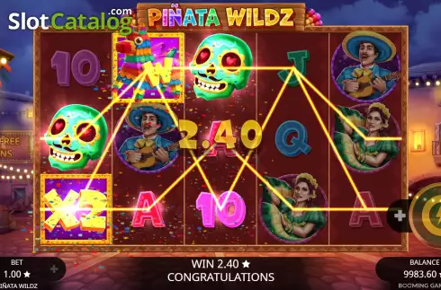 Скрин5. Pinata Wildz слот