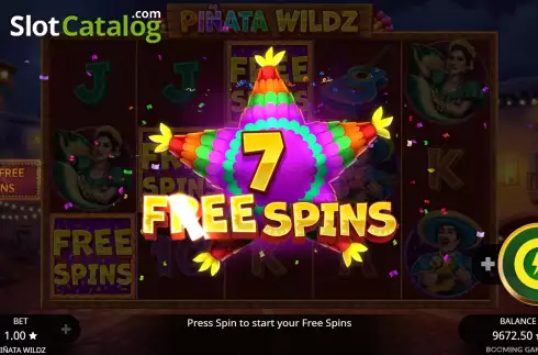 Скрин9. Pinata Wildz слот