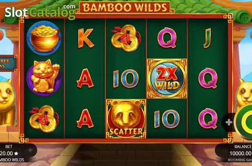 Скрин2. Bamboo Wilds слот