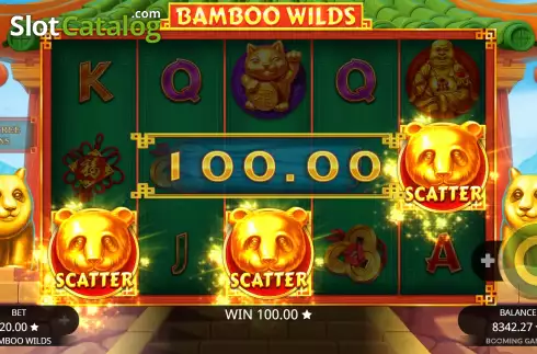 Скрин8. Bamboo Wilds слот