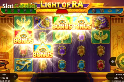 Скрин7. Light of Ra слот