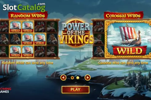 Скрин2. Power of the Vikings слот