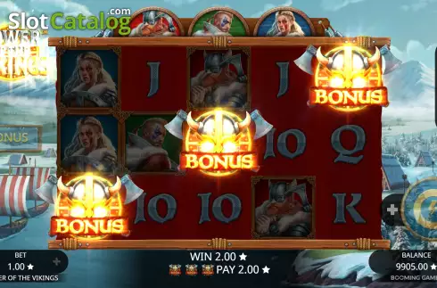 Скрин7. Power of the Vikings слот
