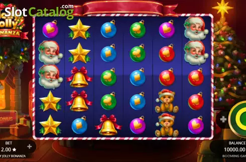Скрин2. Holly Jolly Bonanza слот