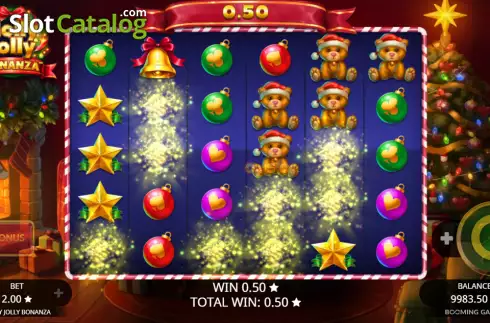 Скрин4. Holly Jolly Bonanza слот