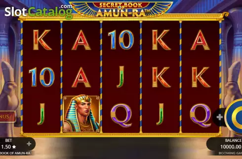 Скрин2. Secret Book of Amun Ra слот