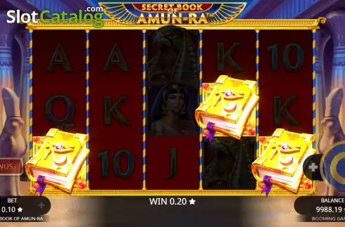 Скрин4. Secret Book of Amun Ra слот