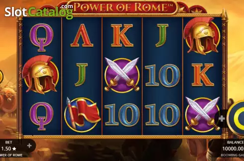 Скрин2. Power of Rome слот