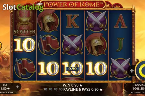 Скрин4. Power of Rome слот