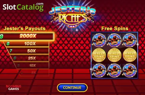 Скрин2. Jesters Riches слот