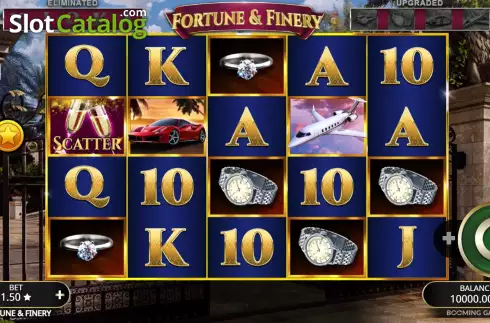 Скрин2. Fortune & Finery слот