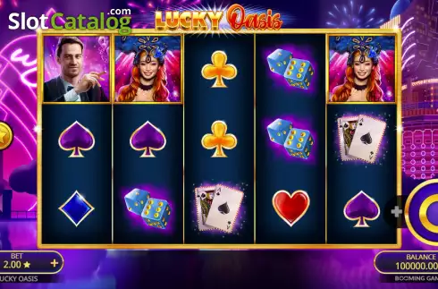 Скрин2. Lucky Oasis слот