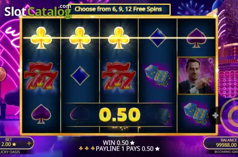 Скрин3. Lucky Oasis слот
