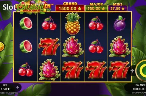 Скрин2. Fruit Heaven Hold and Win слот
