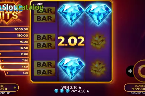 Скрин3. Diamond Hits слот