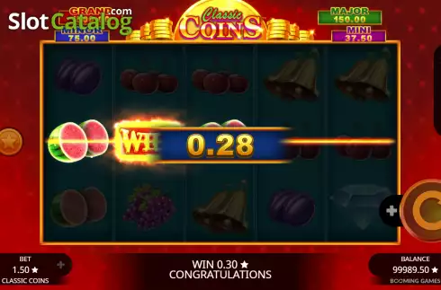 Скрин3. Classic Coins слот