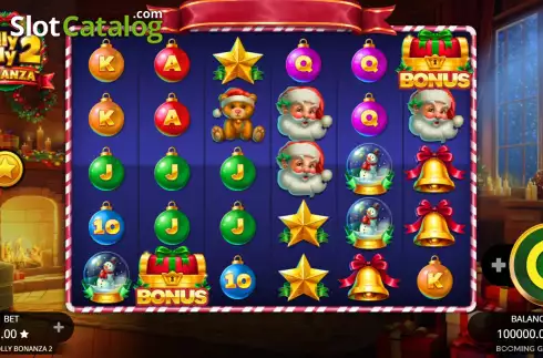 Скрин2. Holly Jolly Bonanza 2 слот