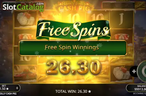 Скрин3. Holly Jolly Cash Pig слот
