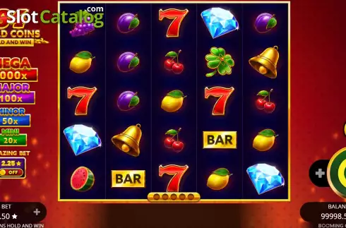 Скрин2. 64 Gold Coins Hold and Win слот