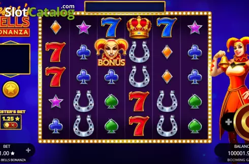 Скрин2. Jester's Bells Bonanza слот