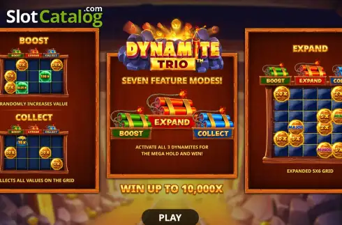 Скрин2. Dynamite Trio слот