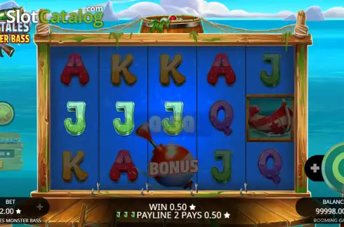 Скрин3. Fish Tales Monster Bass слот