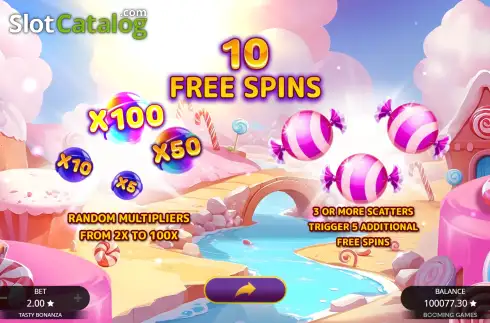 Скрин9. Tasty Bonanza слот