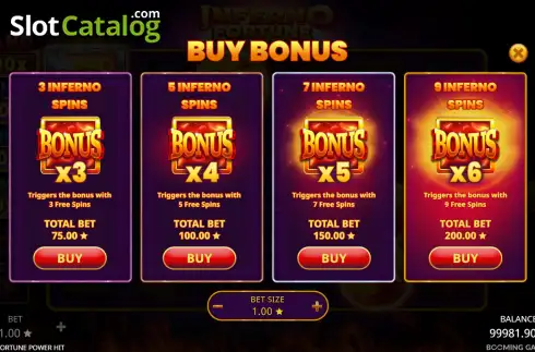 Скрин8. Inferno Fortune Power Hit слот