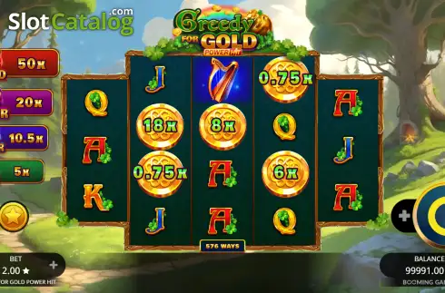Скрин2. Greedy for Gold Power Hit слот
