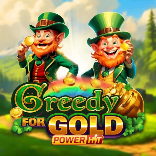 Greedy for Gold Power Hit логотип
