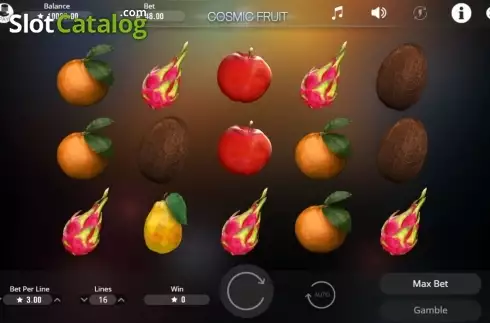 Скрин4. Cosmic Fruit слот
