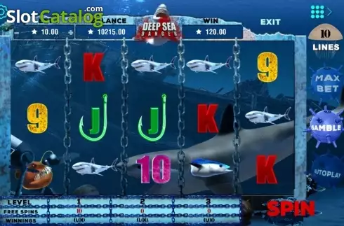 Скрин6. Deep Sea Danger слот