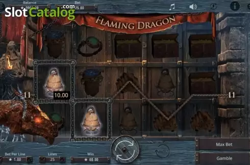 Скрин6. Flaming Dragon слот