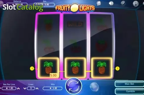 Скрин6. Fruity Lights слот