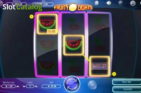 Скрин7. Fruity Lights слот