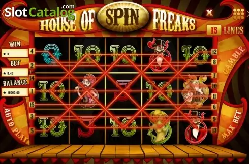Скрин3. House fo Freaks слот