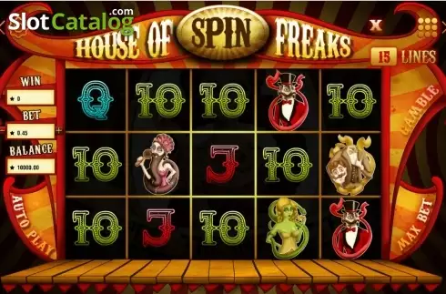 Скрин4. House fo Freaks слот