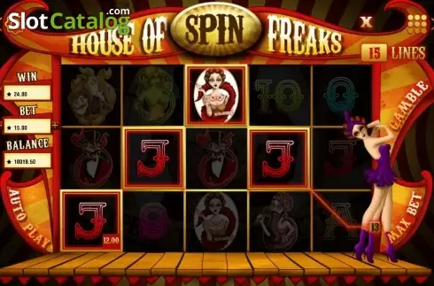 Скрин5. House fo Freaks слот