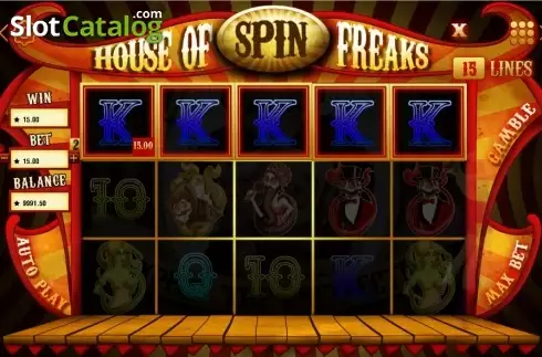 Скрин6. House fo Freaks слот