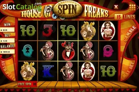 Скрин7. House fo Freaks слот