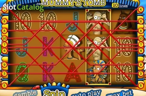 Скрин3. Mummy's Tomb Shopaholic слот