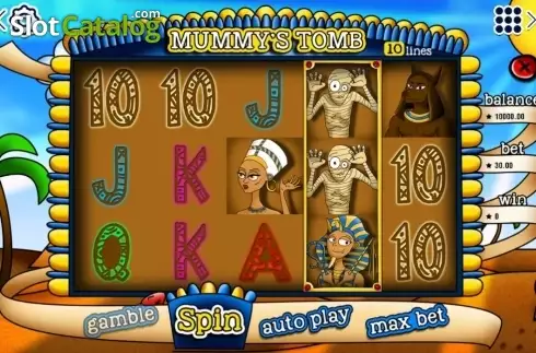 Скрин4. Mummy's Tomb Shopaholic слот