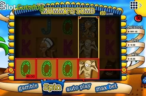 Скрин5. Mummy's Tomb Shopaholic слот