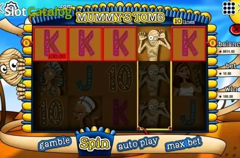 Скрин6. Mummy's Tomb Shopaholic слот