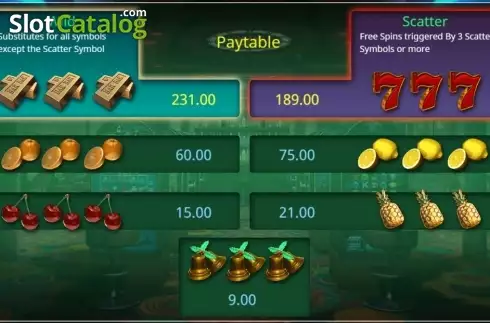 Скрин2. Booming Seven слот